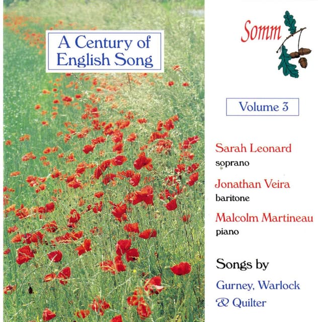 Album cover art for A Century of English Song, Vol. 3