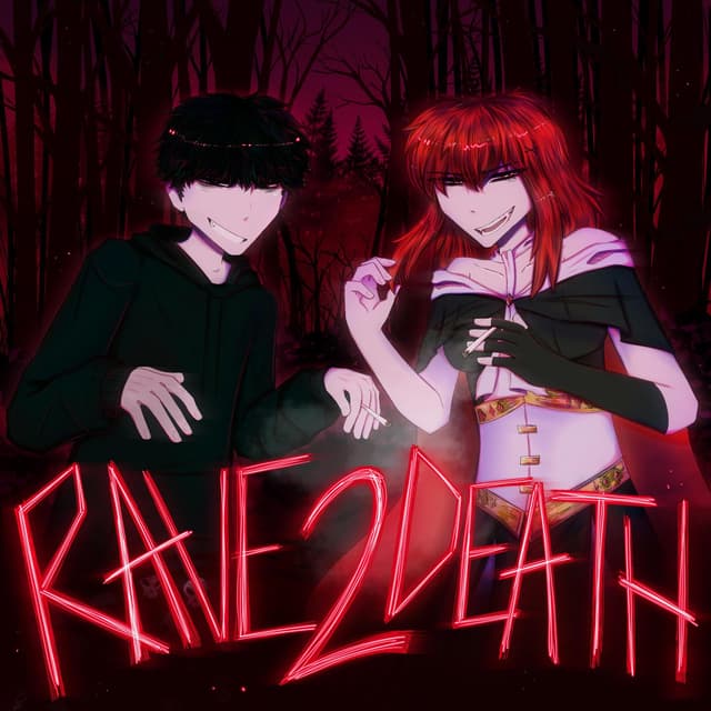 Album cover art for Rave2Death