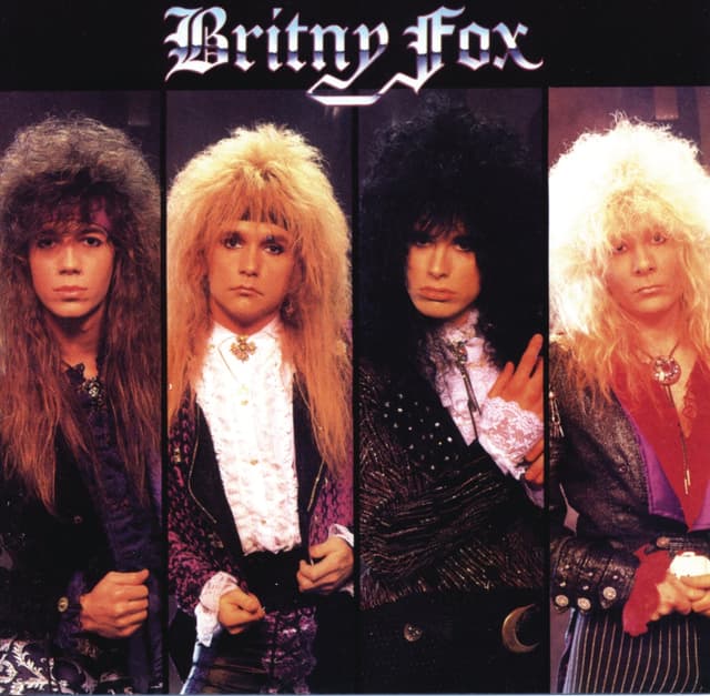Album cover art for Britny Fox + bonus tracks