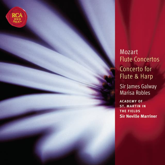 Album cover art for Mozart : Concertos for Flute & Harp