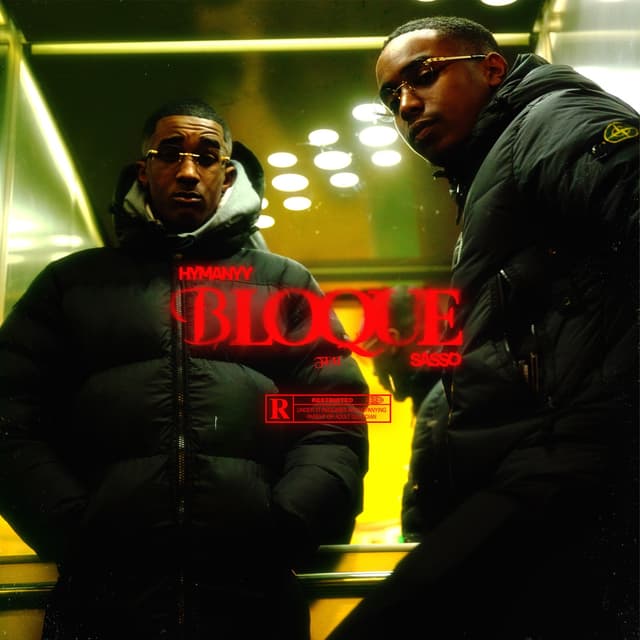 Album cover art for Bloqué (feat. Sasso) - Single