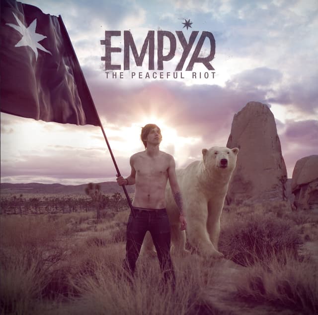 Album cover art for The Peaceful Riot