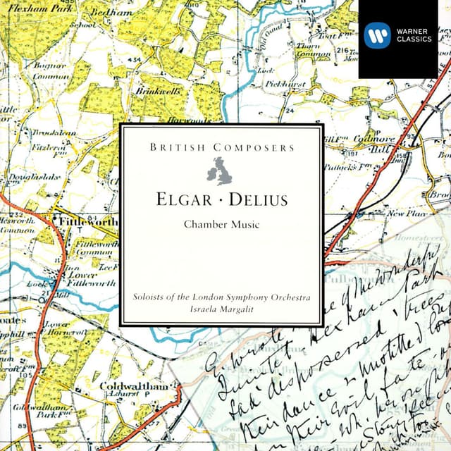 Album cover art for Elgar & Delius: Chamber Music