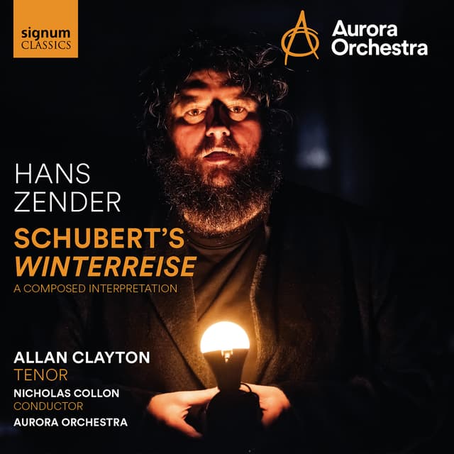 Album cover art for Schubert's Winterreise: A Composed Interpretation