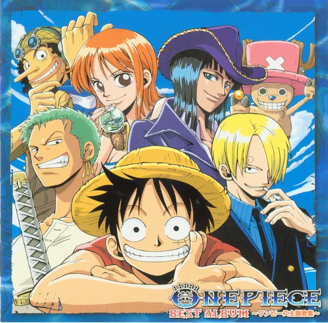Album cover art for 「ONE PIECE」BEST ALBUM～ワンピース主題歌集～