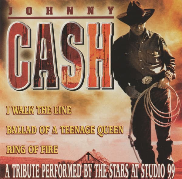 Album cover art for Johnny Cash: A Tribute Performed at Studio 99