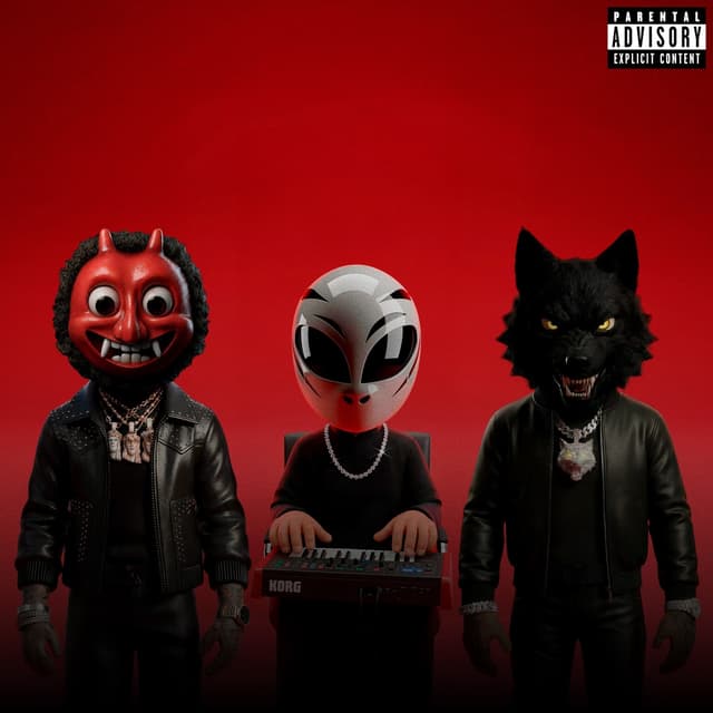 Album cover art for NETFLIX AND CHILL - Single