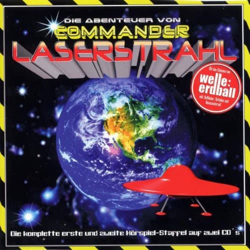 Album cover art for Commander Laserstrahl