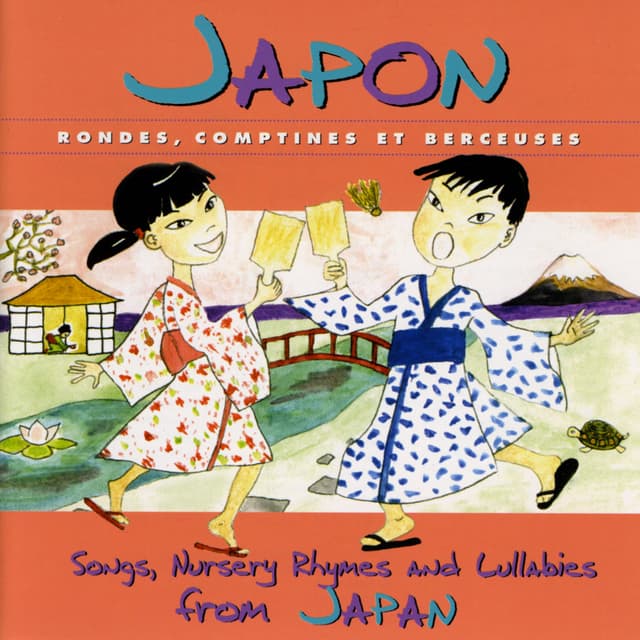 Album cover art for Japon: Rondes, comptines et berceuses