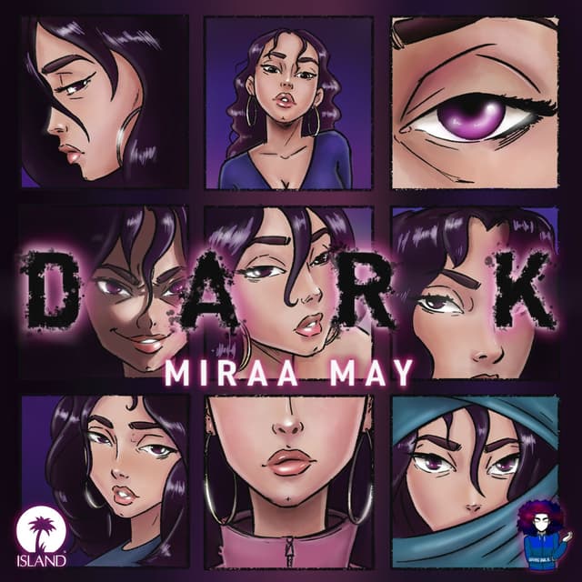 Album cover art for Dark