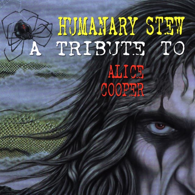 Album cover art for Humanary Stew: A Tribute to Alice Cooper