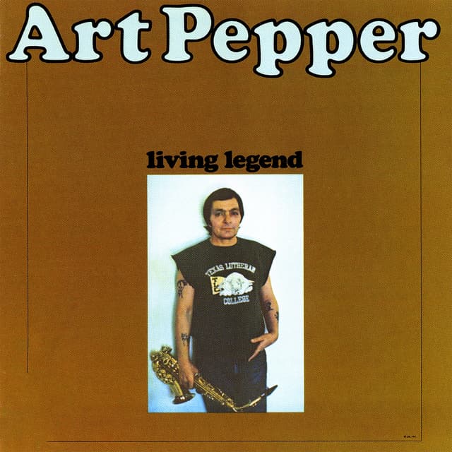 Album cover art for Living Legend
