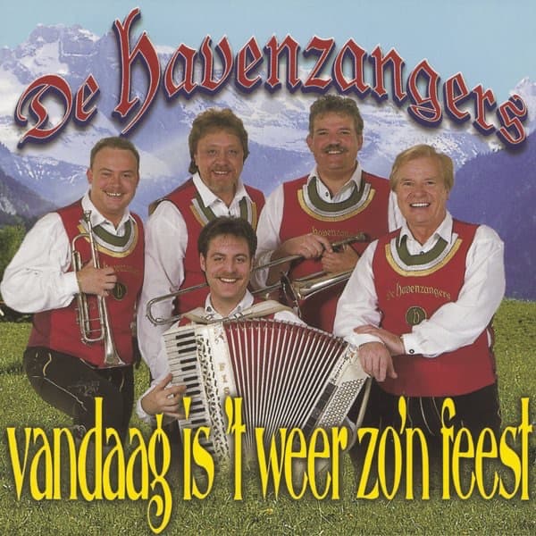 Album cover art for Vandaag is 't weer zo'n feest