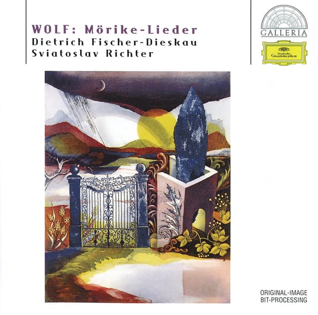 Album cover art for Wolf: Mörike-Lieder