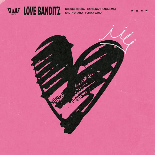 Album cover art for LOVE BANDITZ