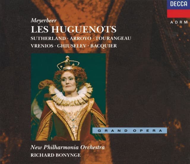 Album cover art for Les Huguenots
