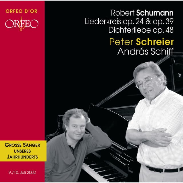 Album cover art for Schumann: Liederkreis, Op. 24 & 39- Dichterliebe, Op. 48