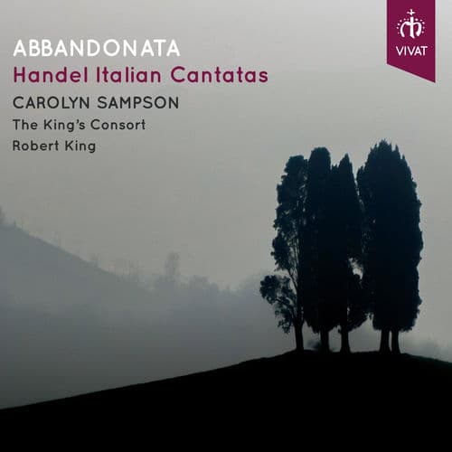 Album cover art for Abbandonata: Handel's Italian Cantatas