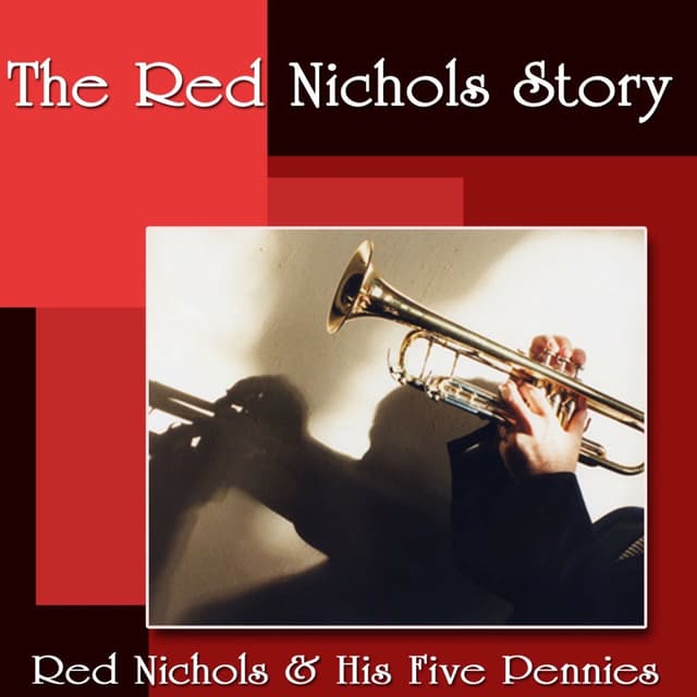 Album cover art for The Red Nichols Story