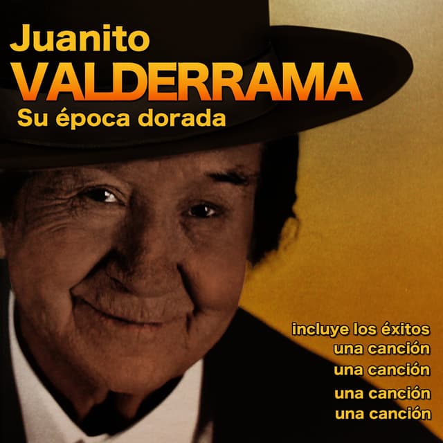 Album cover art for Juanito Valderrama, Su Época Dorada. 20 Éxitos