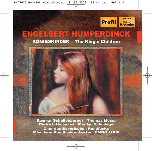 Album cover art for Humperdinck: Konigskinder
