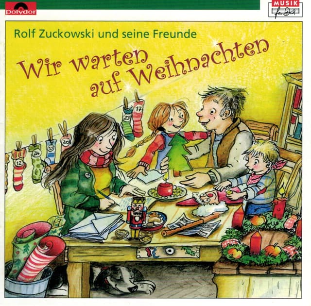 Album cover art for Wir warten auf Weihnachten