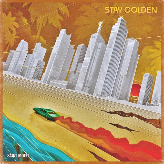 Album cover art for Stay Golden