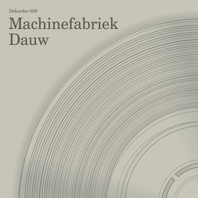 Album cover art for Dauw