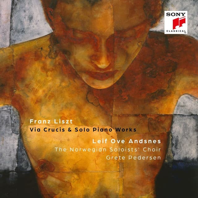 Album cover art for Liszt: Via Crucis & Solo Piano Works