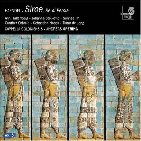 Album cover art for Haendel : Siroe, Re di Persia