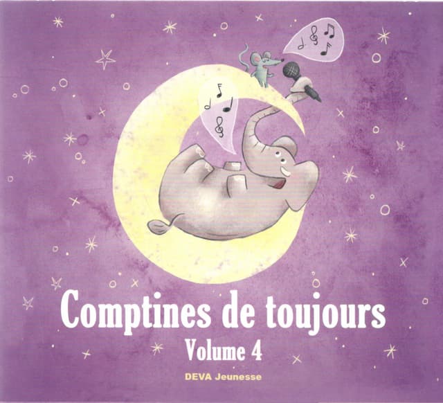 Album cover art for Comptine de toujours (volume 4)