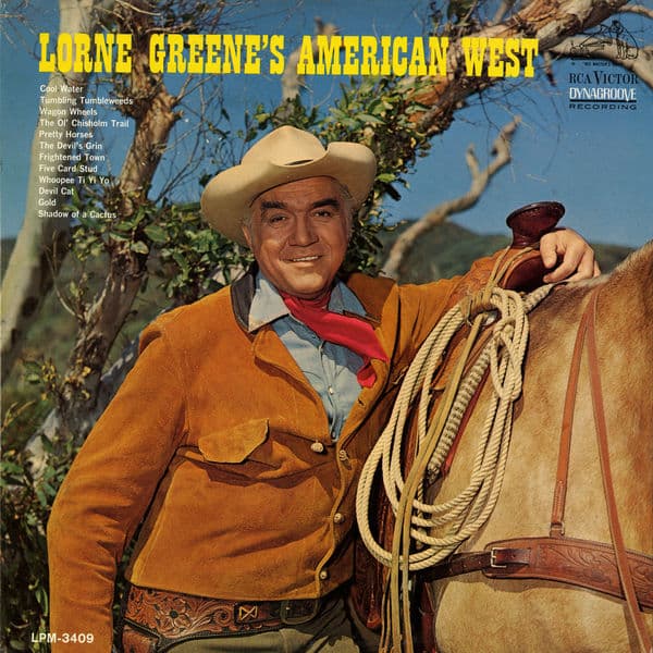 Album cover art for Lorne Greene's American West