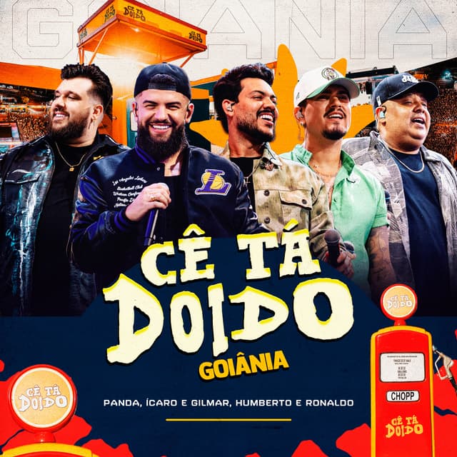 Album cover art for Cê Tá Doido (Goiânia)