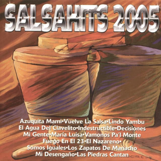 Album cover art for Salsahits 2005