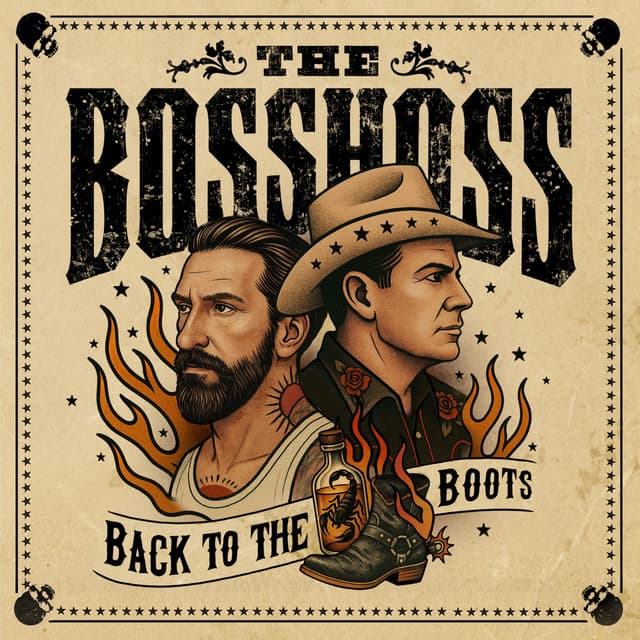 Album cover art for Back to the Boots