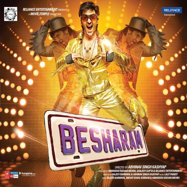 Album cover art for Besharam