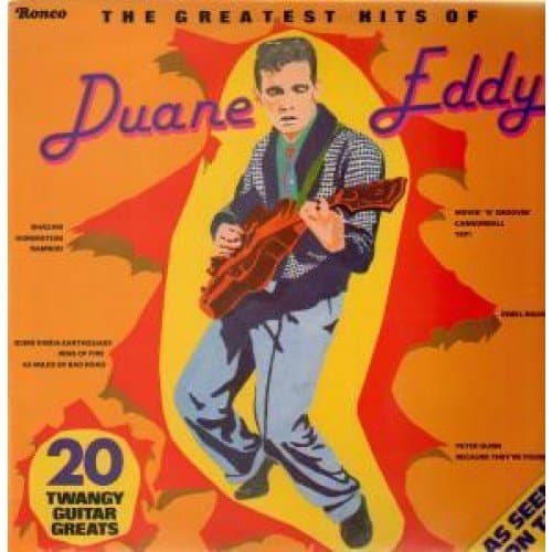 Album cover art for The Greatest Hits Of Duane Eddy