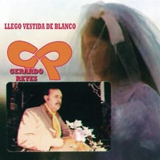 Album cover art for Llego Vestida De Blanco