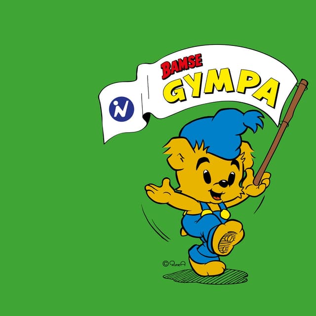 Album cover art for Mera Bamse-Gympa
