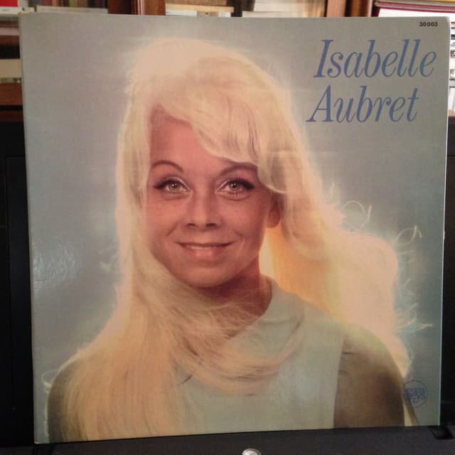 Album cover art for Isabelle Aubret