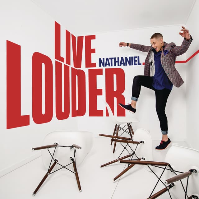 Album cover art for Live Louder