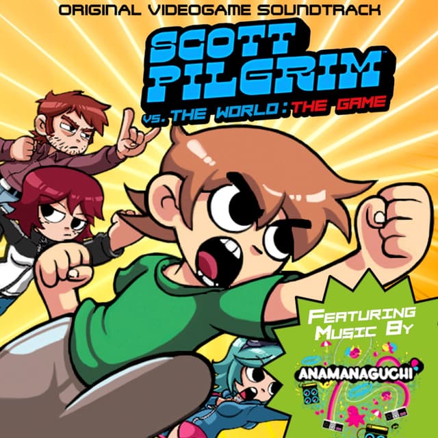 Album cover art for Scott Pilgrim vs. the World: The Game