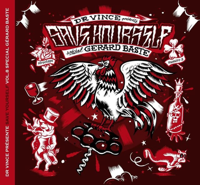 Album cover art for Dr Vince Présente Save Yourself, Vol. 8 - Spécial Gérard Baste