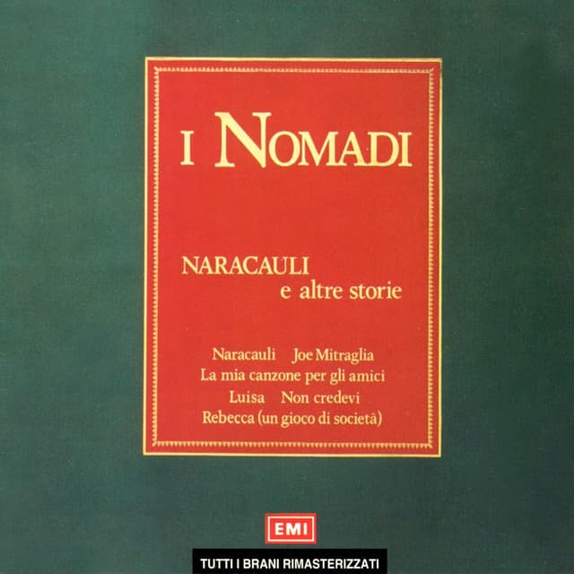 Album cover art for Naracauli E Altre Storie