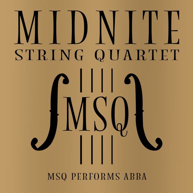Album cover art for MSQ Performs ABBA