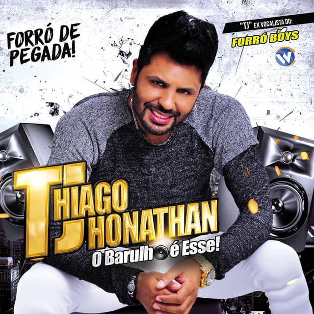 Album cover art for Forró de Pegada