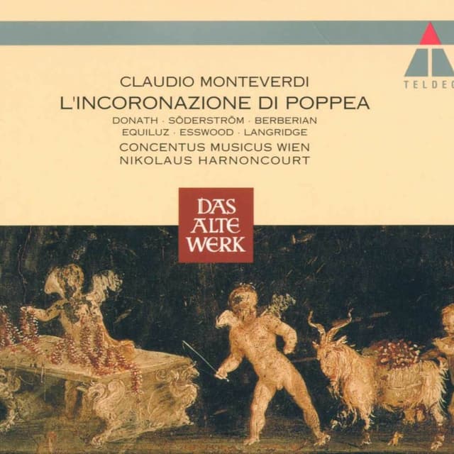 Album cover art for Monteverdi: L'Incoronazione di Poppea