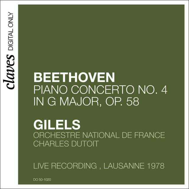 Album cover art for Beethoven 4