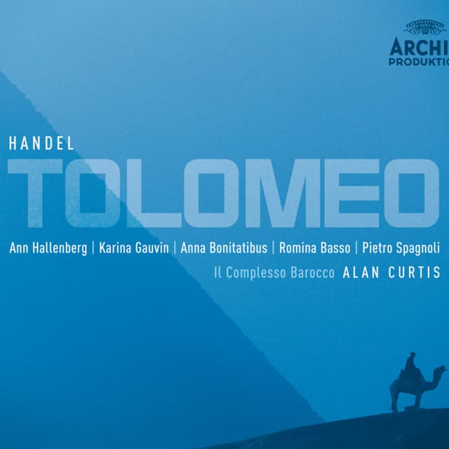 Album cover art for Handel : Tolomeo