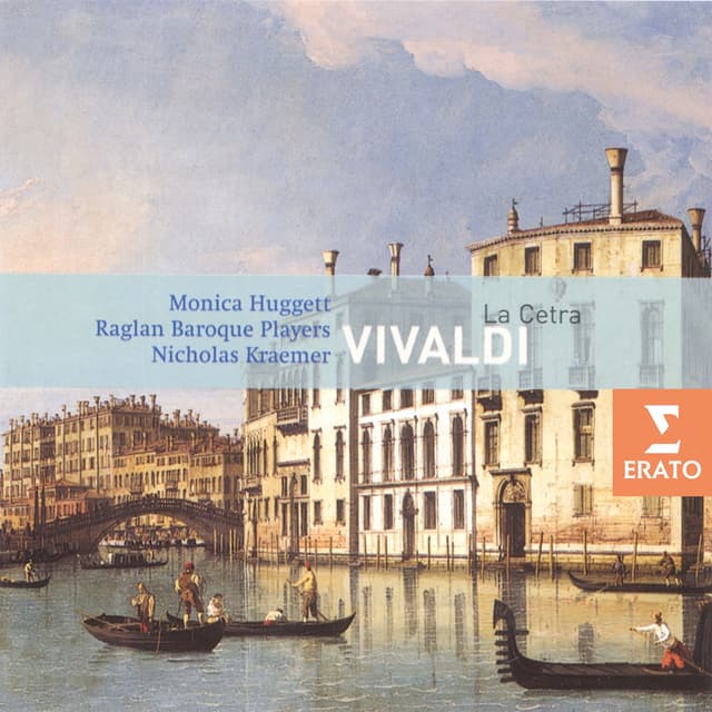 Album cover art for Vivaldi: La Cetra - Monica Huggett - Raglan Baroque Players